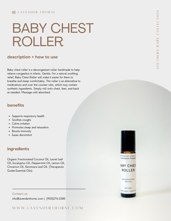Baby Chest - Decongestant Roller