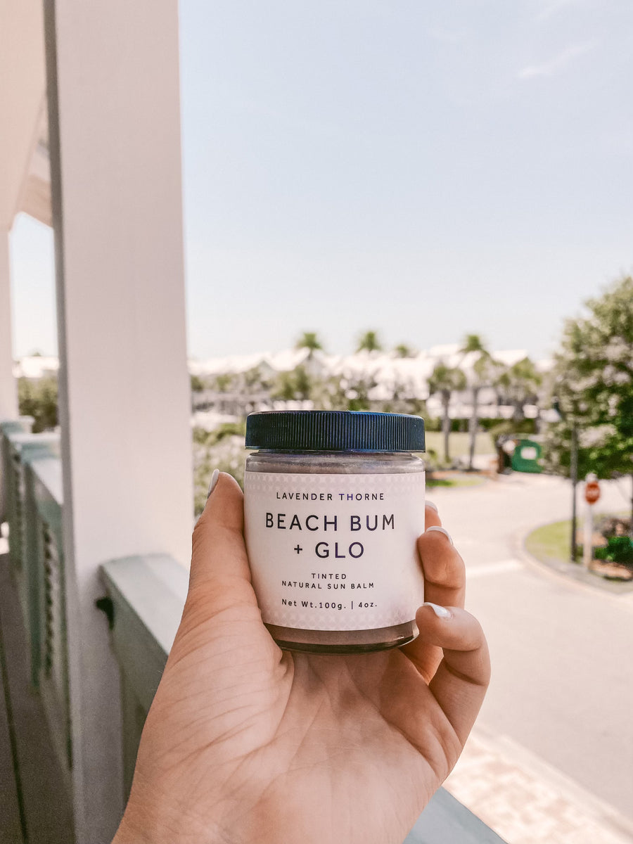 Beach Bum + Glo - Tinted Sunblock – Lavender Thorne