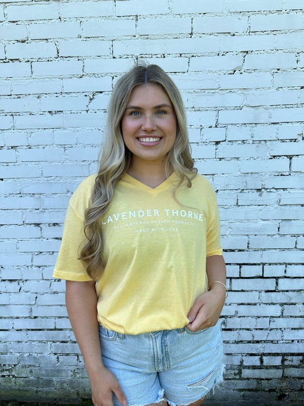 Pale Yellow Tee