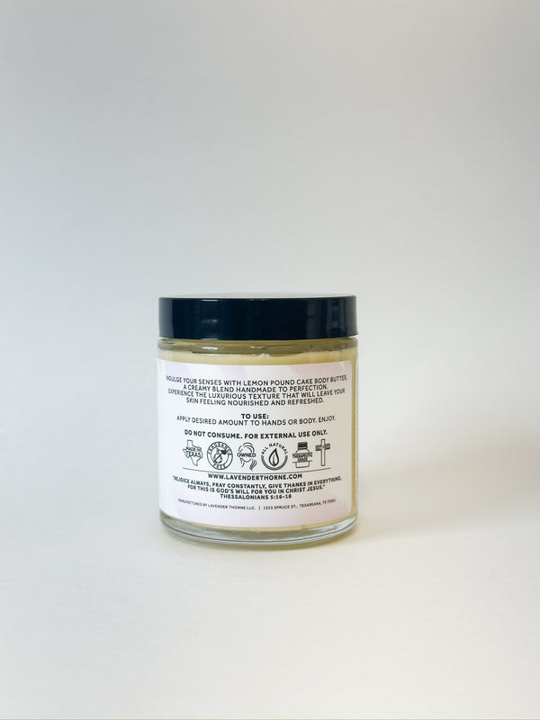 Lemon Pound Cake - Body Butter