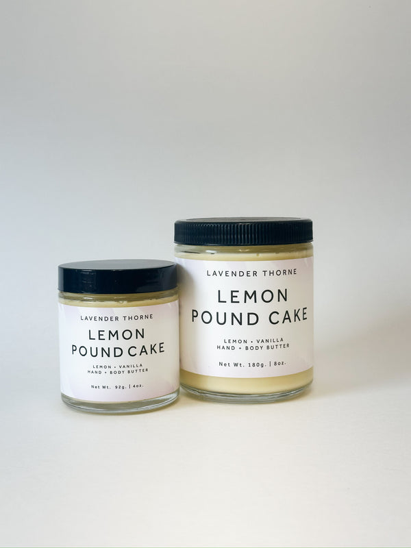 Lemon Pound Cake - Body Butter