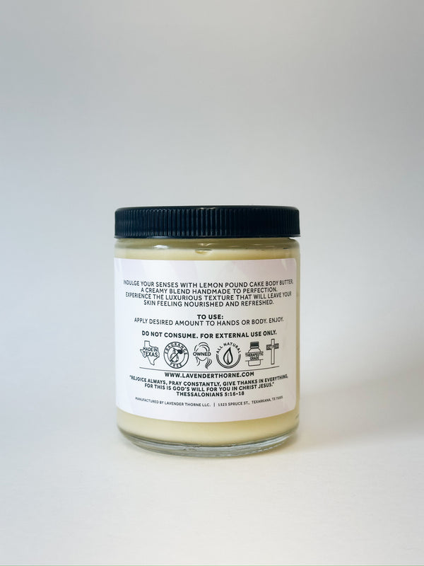 Lemon Pound Cake - Body Butter