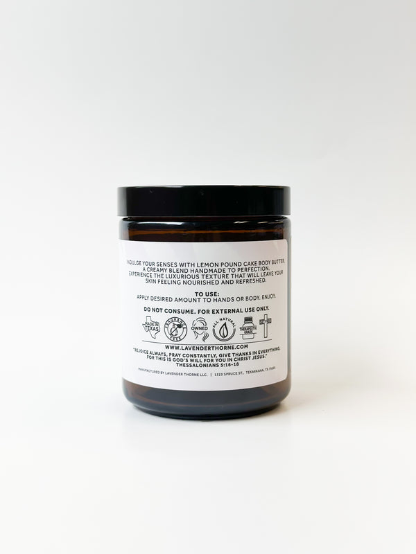 Lemon Pound Cake - Body Butter