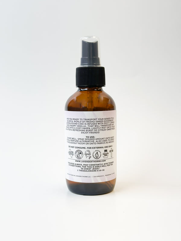 Lemon Pound Cake - Body Spray