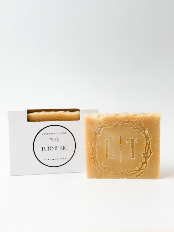 Turmeric Goat Milk Soap – Lavender Thorne