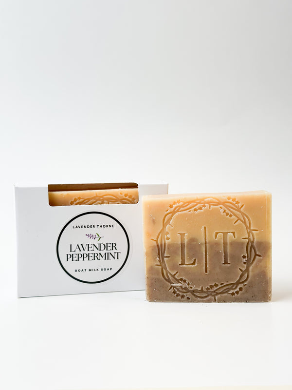 Lavender Peppermint Goat Milk Soap