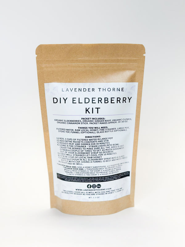 DIY Elderberry Syrup Kit