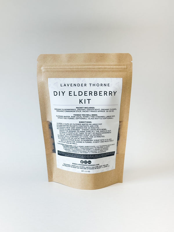 DIY Elderberry Syrup Kit