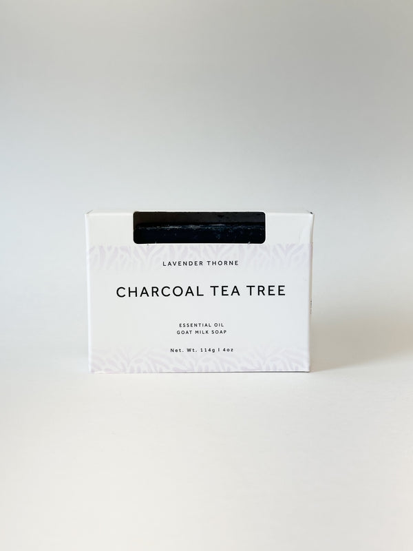 Charcoal Tea Tree - Facial + Body Soap