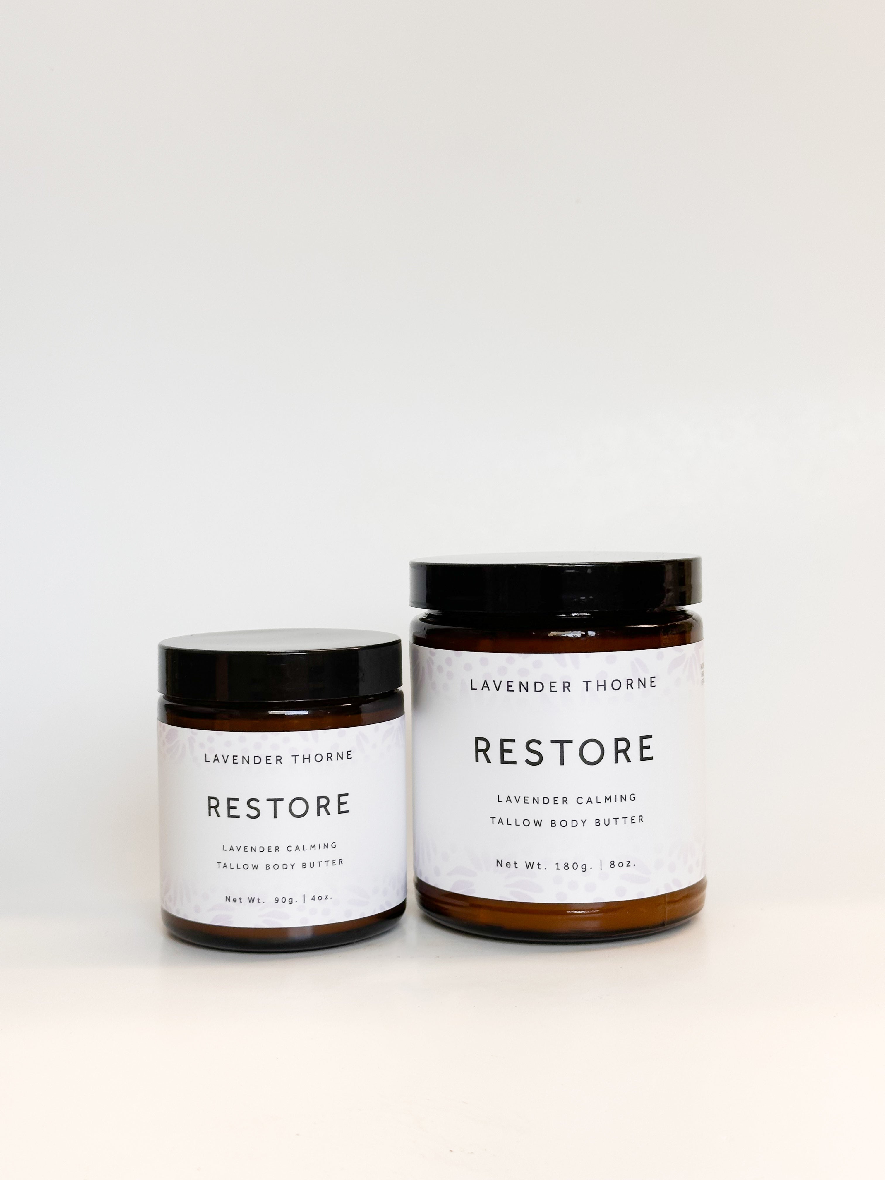 Restore - Tallow Body Lotion – Lavender Thorne