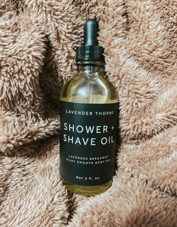 Shower and Shave Oil